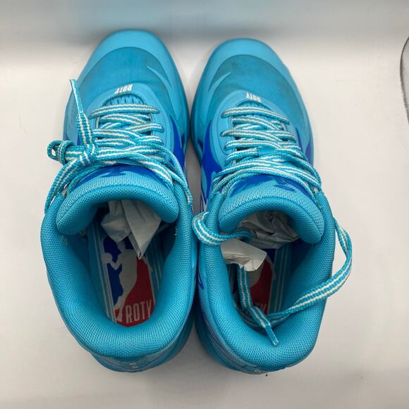 Puma MB.02 LaMelo Ball Rookie ROTY Basketball Shoes Blue Men’s 6.5 Women’s 8 - Picture 6 of 8